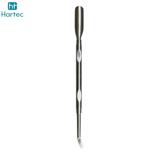 Empujador de Cutículas de Acero Inoxidable de Primera Calidad, Diseño Ergonómico, Doble Cabeza, para Manicura Profesional - Product Image 2