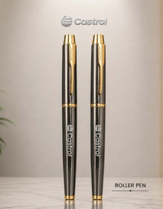 Bolígrafo Promocional de Lujo de Alta Calidad, Diseño Personalizado, Hecho a Mano, Personalización, Metal Negro, Escritura Profesional para Oficina - Product Image 2
