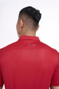 เสื้อสำหรับผู้ชายผ้าโพลีเอสเตอร์แขนสั้นทรงพอดีตัวแห้งเร็วสำหรับผู้ชายผู้หญิงและเด็ก - Product Image 4