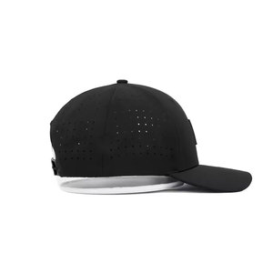 Gorra de Béisbol Unisex de 6 Paneles, 100% Algodón, con Logotipo Geométrico Bordado, Cierre de Hebilla Metálica, Diseño Ajustado para Uso en Exteriores en Todas las Estaciones - Product Image 2