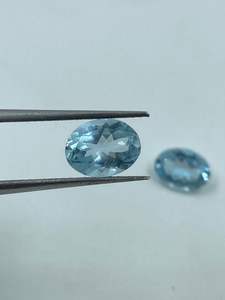 Aguamarina natural, corte exclusivo de diseñador, piedra preciosa de corte redondo, alto brillo, en oferta, precio de fabricante. - Product Image 2