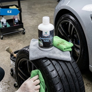 Revêtement EZ K-403 OEM certifié MSDS, revêtement liquide pour pneus en caoutchouc plastique, spray pour la protection et la brillance des voitures - Product Image 3