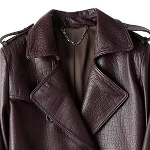 Blouson Bomber Femme en Soie/Coton à Col Montant, Longueur Standard, Style Hiver/Automne, Tissé, Imperméable, Couleur Personnalisable - Product Image 5