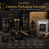 Oazvita Vegan Shilajit Antioxidant Gummies Berbasis Pektin Bebas Gelatin Suplemen Dewasa OEM