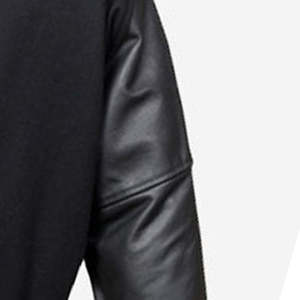 Veste universitaire pour homme en gros - Personnalisable, polyester/coton, respirante et coupe-vent, logo frontal, veste d'hiver de haute qualité - Product Image 3