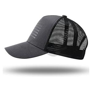 Unisex 5-Panel Mesh Trucker <b>Hat</b> Adjustable Fitted Breathable Casual Outdoor Wear Wholesale Blank Trucker Mesh <b>Caps</b> - Product Image 6