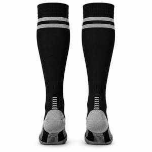 Chaussettes de sport respirantes, de haute qualité, personnalisables, pour hommes, à hauteur du genou, anti-transpiration, pour la course à pied, l'entraînement, le football - Product Image 2