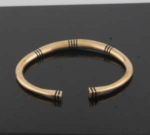 Men's 18K Gold Plated 925 <b>Silver</b> <b>Bangle</b> Luxury Solid 925 Sterling <b>Silver</b> Cuff <b>Bracelet</b> For Men Minimalist Geometric Hand Bracele - Product Image 2