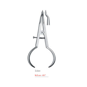 Pinces et forceps chirurgicaux Ecker en acier inoxydable, édition fraîche, pour couper et plier les fils, par Dentavex - Product Image 1