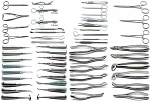 Juego de Extracción para Exámenes Dentales Internacionales Dogmatic, 50 Piezas, Acero Inoxidable, Pinzas Manuales, Instrumentos Quirúrgicos - Product Image 3