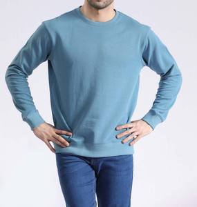 2026 New Style Men's Casual Pullover Sweatshirts 100%Cotton Blended 400 GSM Solid Pattern Lined Design Street Wear Men's <b>Hoodies</b> - Product Image 5