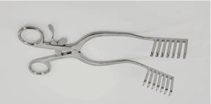 Retractor Cerebelar Miskimon de 7 1/2 pulgadas 7x7, Juego de Instrumentos Quirúrgicos Manuales Afilados para Cirugía General - Product Image 3