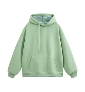 Custom <b>Grey</b> <b>Mens</b> Pullover Hoodie Relaxed Fit Fleece <b>Sweatshirt</b> Wholesale Casual Streetwear Apparel Supply B2B USA EU UK Wears - Product Image 4