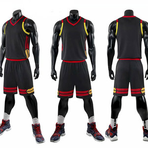 Basketball Set Uniforms Kits Men Women College Jerseys Sports Suits Breathable Moisture-Wicking Anti-Bacterial 100% Polyester - Product Image 5