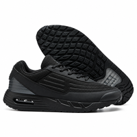 Chaussures de course décontractées pour hommes, légères, respirantes, en maille, avec coussin d'air, antidérapantes, pour la marche en plein air, chaussures de sport