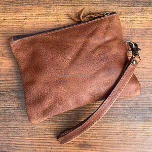 กระเป๋าคลัทช์ใบเล็ก100% หนังวัวแท้กระเป๋าซิปยาวสำหรับผู้หญิงขายส่งใหม่ - Product Image 5