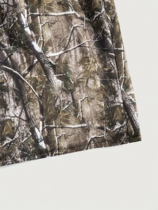 Shorts en coton camouflage pour hommes, taille élastique, respirants, décontractés, pour le sport, imprimés par sublimation, en tissu polyester, service de vente en gros - Product Image 2