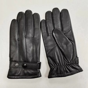 Guantes de Moda con Pantalla Táctil de Cuero de Alta Calidad, Transpirables, con Forro de Cachemira Ultra Suave, Térmicos, para Ciclismo Casual de Verano para Hombre - Product Image 2