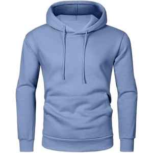 Ventes en gros de sweats à capuche pour hommes de haute qualité, à manches longues, avec fermeture éclair sur le devant, 100% coton, imperméables, streetwear, hiver - Product Image 4