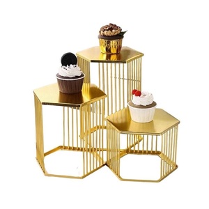 Professional <b>Metal</b> Cake Stand for Dessert Display Hospitality Gathering Table Presentation and Serving Function - Product Image 5
