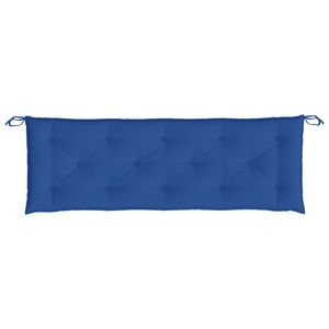 Cojín para Banco de Jardín de Tela Oxford Azul, 59.1 pulgadas x 19.7 pulgadas x 2.8 pulgadas, Cojines y Almohadas para Exteriores - Product Image 4