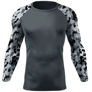 Camiseta Deportiva de Manga Larga para Hombre, de Primera Calidad, Compresión, Poliéster, Secado Rápido, Diseño Personalizado, para Gimnasio y Entrenamiento - Product Image 2