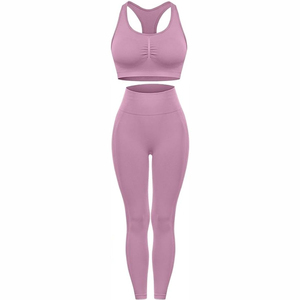Élargissez votre offre mondiale avec l'ensemble de 2 leggings de yoga grande taille fabriqués au Pakistan pour votre boutique. - Product Image 3