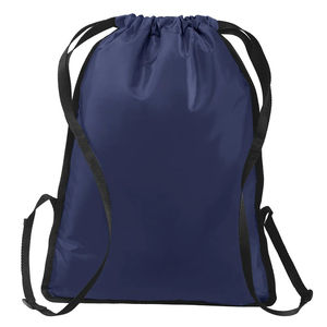 Unisex Comfortable Sport Drawstring Bag Made of Soft Polyester Nylon with Geometric Pattern Promotional Printing Custom Logo - Product Image 5