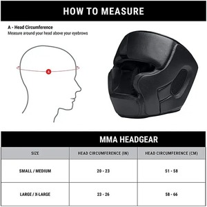 Protectores de Cabeza Personalizados para Boxeo y MMA, Fabricados en Cuero PU Reforzado y Cosido a Máquina por un Fabricante Profesional - Product Image 6