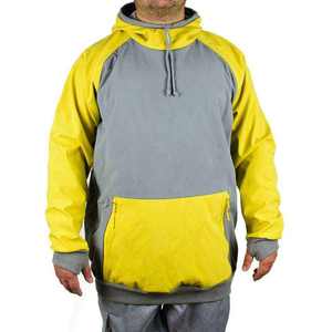 Sudadera con Capucha para Esquí para Hombre, Chaqueta de Snowboard, Cortavientos de Invierno para Exteriores, Anorak con Capucha y Bolsillo Frontal Tipo Canguro en Contraste - Product Image 1
