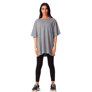 Camiseta de Mujer Personalizada OEM, Camiseta Corta Holgada con Logotipo Clásico, Camiseta de Mujer - Product Image 4