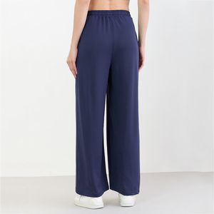 OEM Wide Leg <b>Sweat</b> <b>Pants</b> DTG Polyester Cotton Casual Loose Fit Jogger Trousers Personalized Print Street Wear Apparel for <b>Women</b> - Product Image 2
