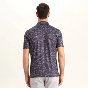 Tissu PK sur mesure pour T-shirt – Broderie de votre logo, impression par transfert thermique, Spandex/Polyester, anti-plis, manches courtes - Product Image 2