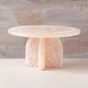 Support à gâteau rond en résine écologique fait main en 3 parties pour les fêtes d'anniversaire, les mariages, les hôtels, design moderne, haute qualité - Product Image 6