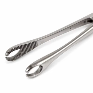 แหวนจับฟองน้ำพร้อมด้ามจับสแตนเลสสตีล ใช้ซ้ำได้ สำหรับจัดการฟองน้ำและผ้าก๊อซอย่างปลอดภัยในงานผ่าตัด - Product Image 3