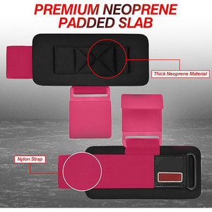 Cinturón de Soporte Lumbar Ajustable de Neopreno con Cierre de Gancho y Bucle para Entrenamiento de Fuerza y Levantamiento de Pesas, Transpirable, Unisex - Product Image 4