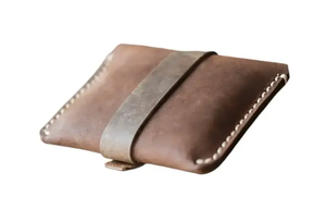 Travel Leather Card <b>Holder</b> Pouch - Product Image 2
