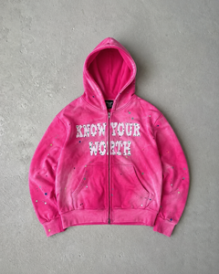 Sudadera con Capucha Gráfica Gótica Verde, de Algodón Lavado Pesado, Forro Polar de Invierno, Ajuste Regular, Estilo Urbano para Hombre - Product Image 5