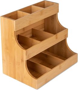 Wooden Picnic 6 Bottle Beer Carrier Holder Caddy Beers Pine Wood Tote Unfinished for Craft Wood <b>Crate</b> with Handle - Product Image 4