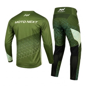Ensemble de motocross de haute qualité, sur mesure, avec logo personnalisé, respirant, coupe-vent, anti-UV, séchage rapide, grande taille, 100% polyester - Product Image 2