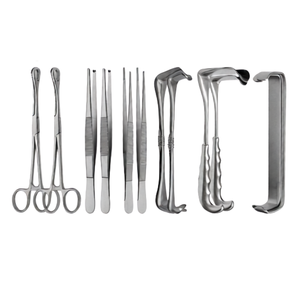 Juego de 50 Instrumentos Quirúrgicos para Cesárea, Kit de Cirugía Abdominal, Retractores, Pinzas y Tijeras de Acero Inoxidable, Calidad Alemana - Product Image 2
