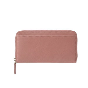 Women <b>Wallet</b> Elegant <b>RFID</b> Blocking Slim Zipper Clutch with Multiple Card Slots for Ladies Wholesale - Product Image 1