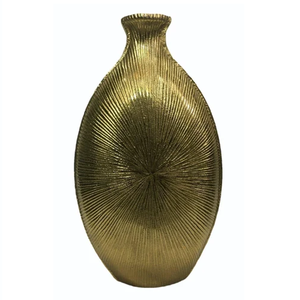 High Quality Aluminium Flower Vase With Polish Finished For Tabletop Home Decor Metal Flower Vase For <b>Table</b> Decoration - Product Image 4