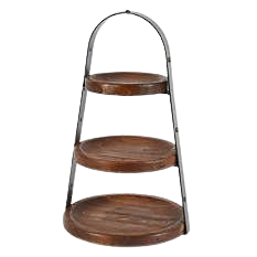 <b>Two</b> <b>Tier</b> <b>Cake</b> <b>Stand</b> with High Polishing and Comfort table And Accessories - Product Image 2
