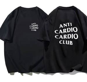 Camiseta de Moda para Mujer, 100% Algodón, Corte Ajustado, Casual, con Estampado de Letras de Dibujos Animados, Manga Corta, Antiarrugas, de Secado Rápido - Product Image 6