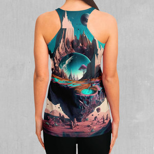 2025 Customized 3d All Over Sublimation Gym Tank Tops Wholesale 100% Polyester Mesh Women <b>Running</b> <b>Singlet</b> - Product Image 2