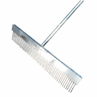 Brosse à texture pour béton fiable pour le finissage des routes en béton, le rainurage des surfaces et les applications de construction