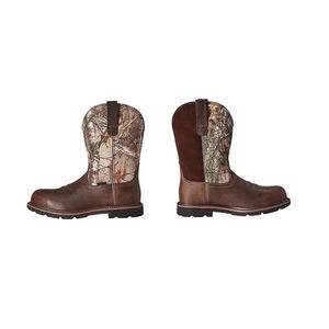 Bottes de cowboy professionnelles imperméables pour l'équitation et la chasse, bottes de cowboy occidentales pour hommes, hautes - Product Image 2