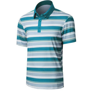 Camisa de Hombre de Último Diseño, Transpirable, Deportiva, de Manga Corta, Alta Calidad, 100% Fibra de Bambú, Tallas Grandes, Servicio OEM Personalizado - Product Image 1