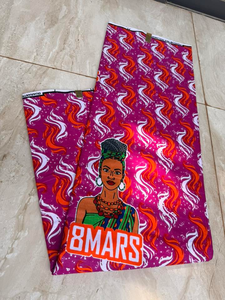 Tela de Algodón 100% con Estampado Africano Personalizado de Primera Calidad, Estilo Twill Rib, para Prendas de Moda y Decoración, Fabricante OEM ODM - Product Image 3